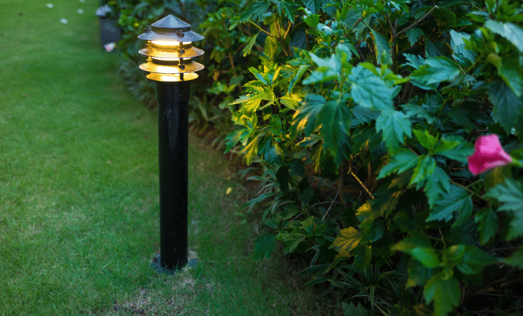 3 Landscape Lighting Design Ideas-Ourdoor light in near landscape plants